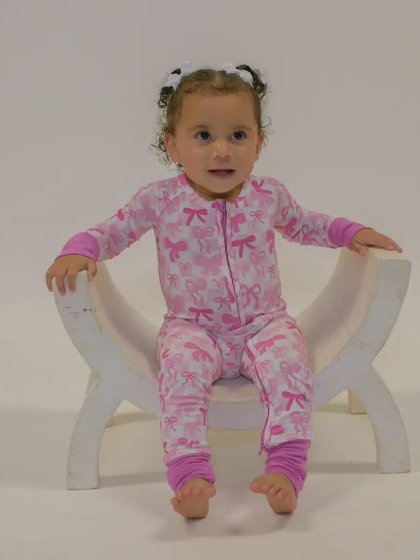 Bowtiful Footie Pajamas