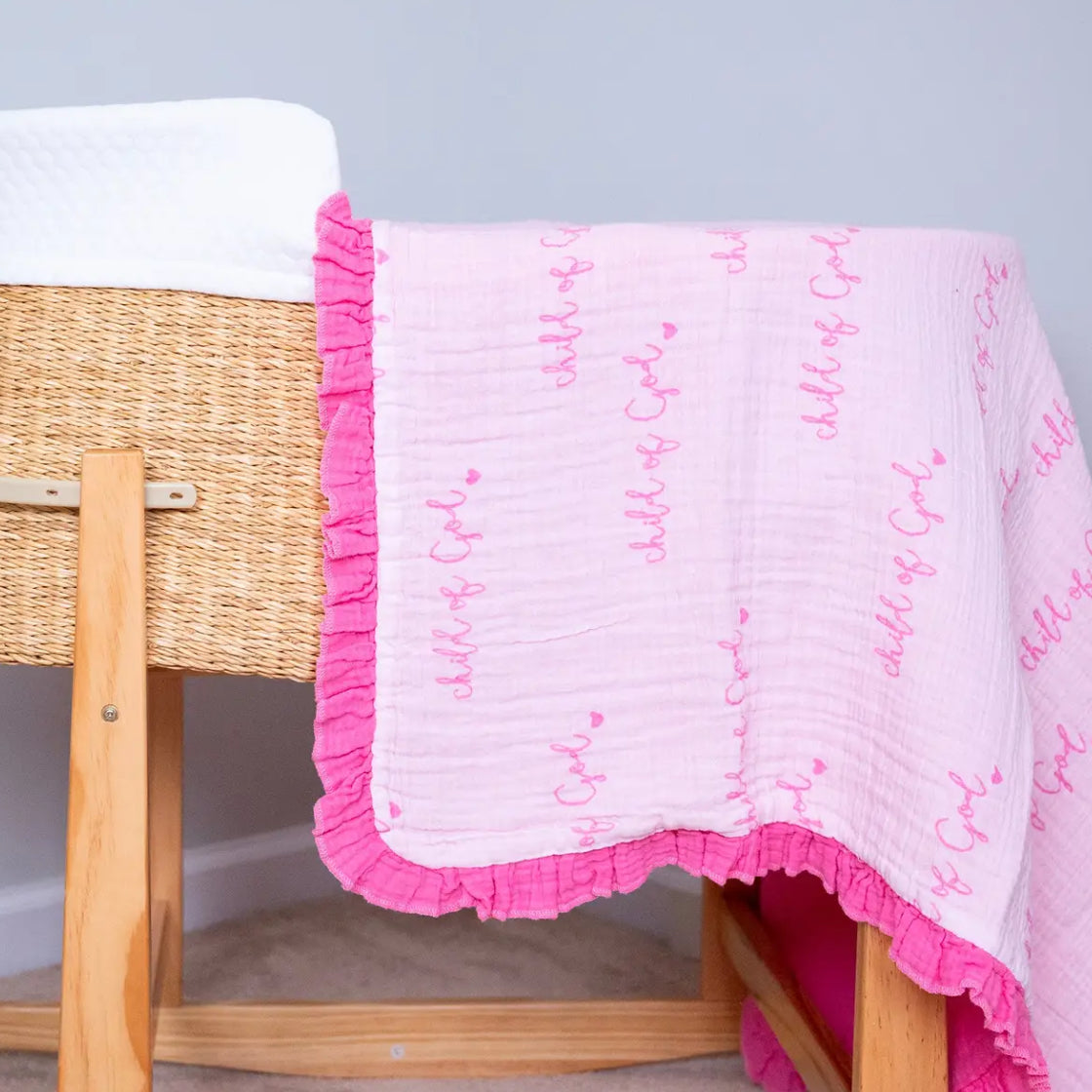 Child of God Muslin Blanket