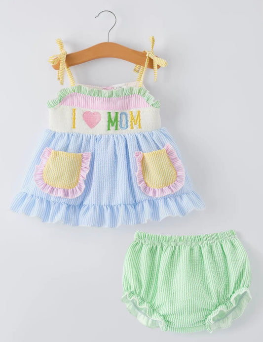 Mom’s Girl Bloomer Set