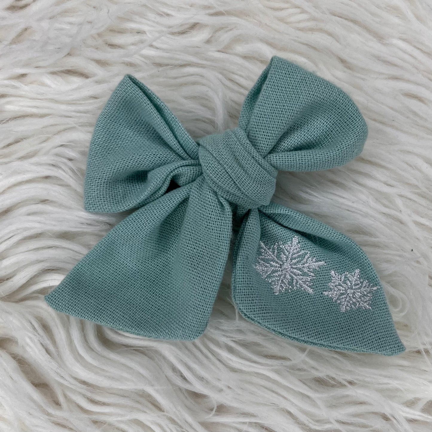 Snowflake Sailor Bow - Small