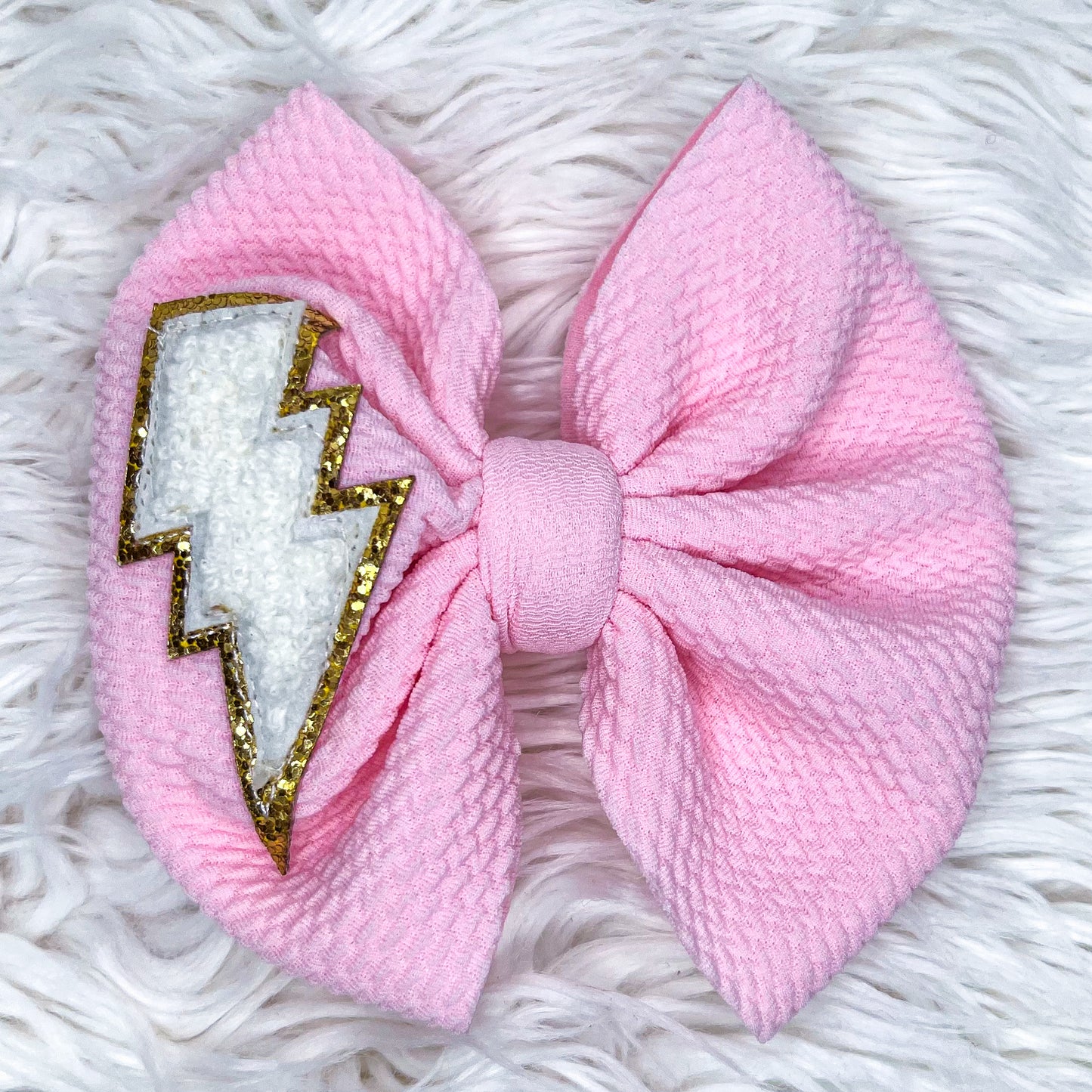 Chenille Patch Bow - READY TO SHIP