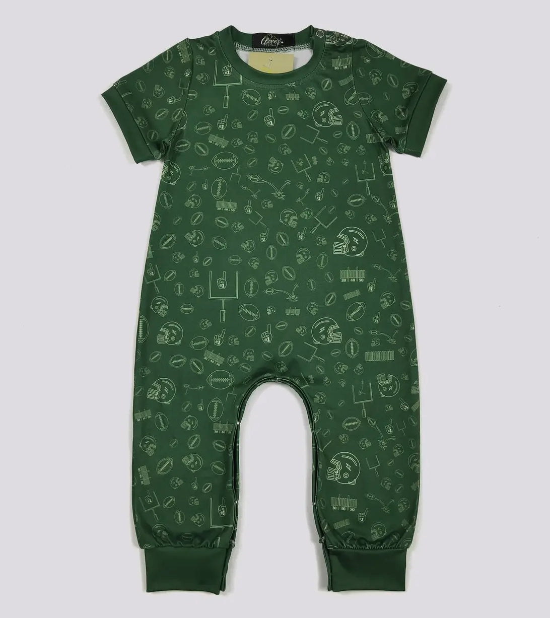 Football Romper - 3 COLORS