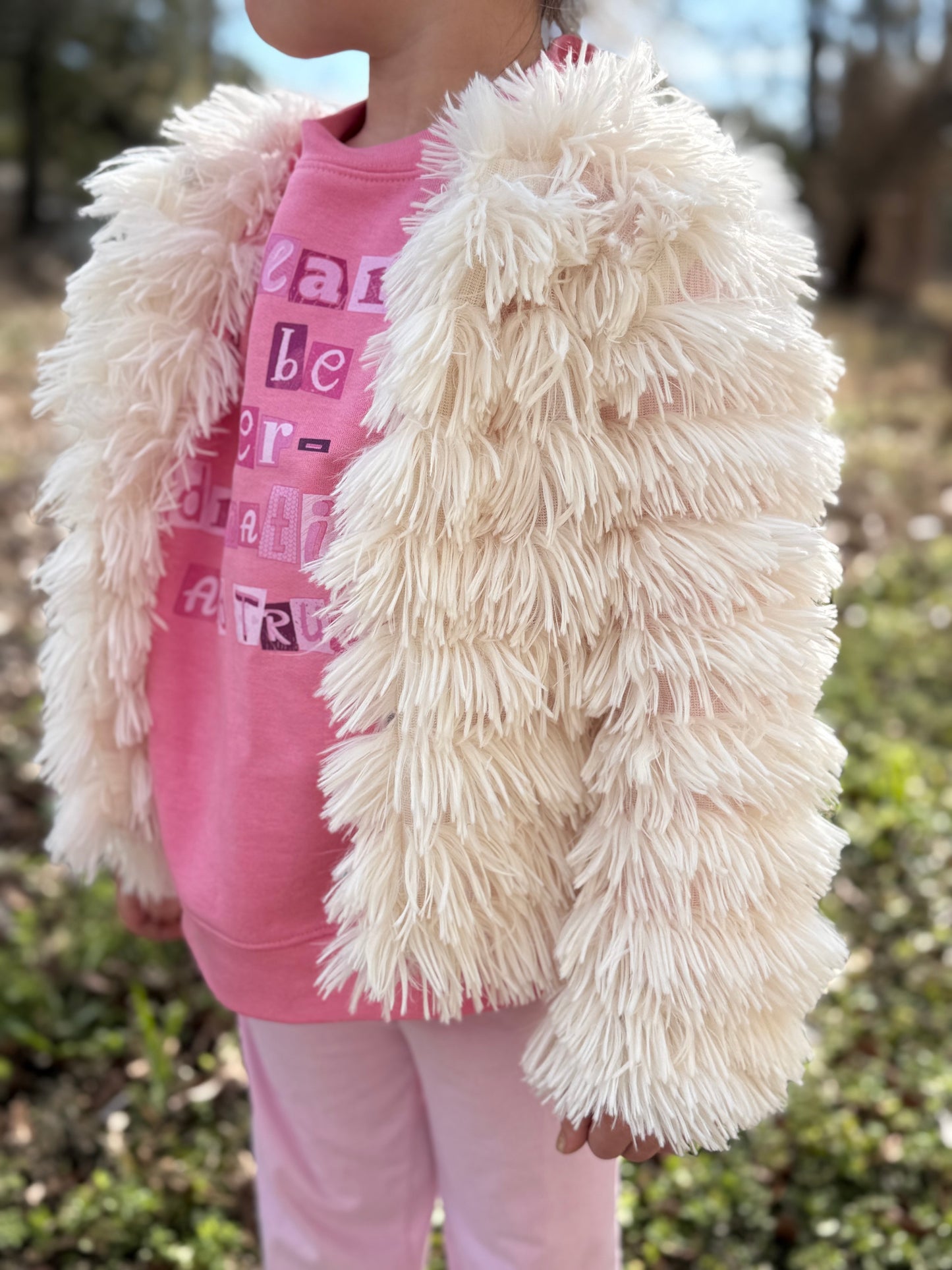 Kay Faux Shag Jacket