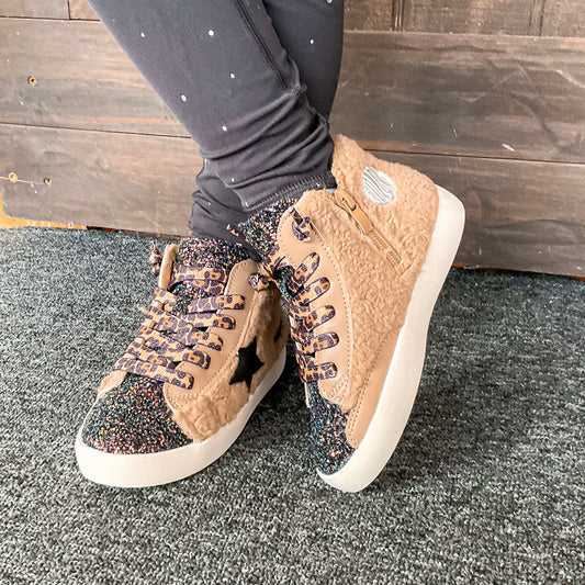 Sherpa High Top Sneakers