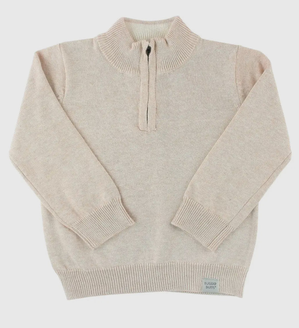 Justin Quarter-Zip Sweater