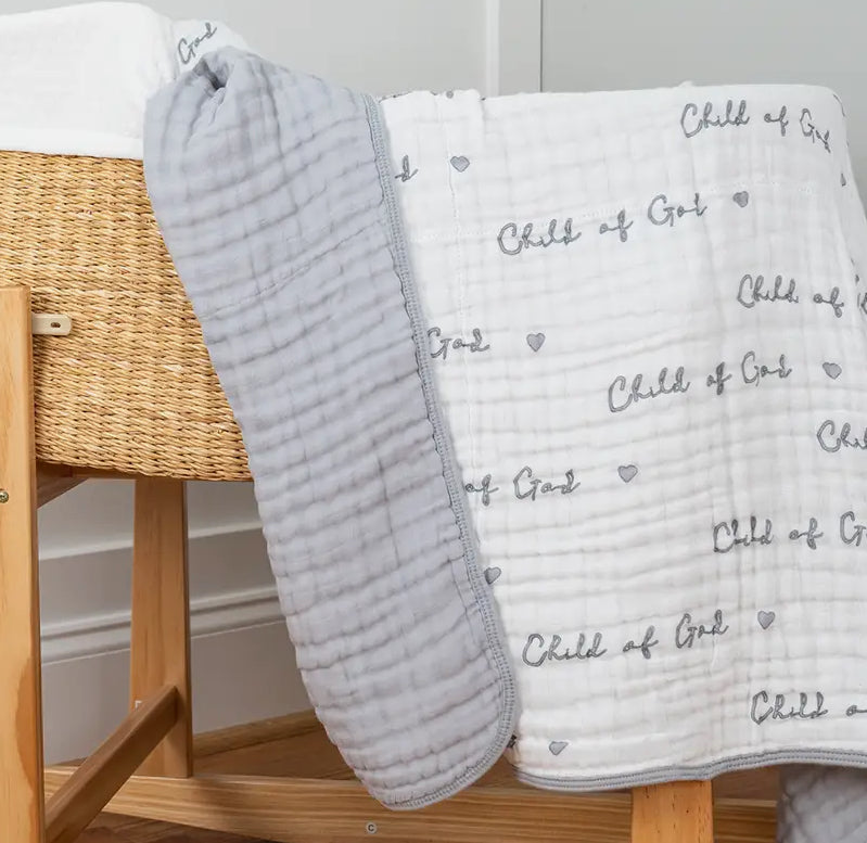 Child Of God Muslin Blanket