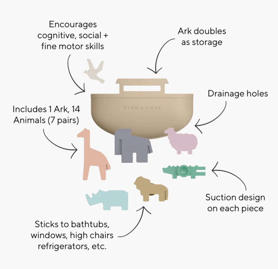 Noah’s Ark Suction Toy