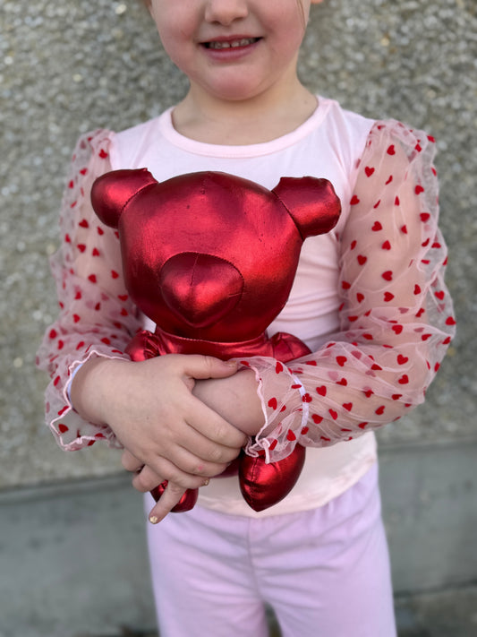 Brittan Sheer Sleeve Top