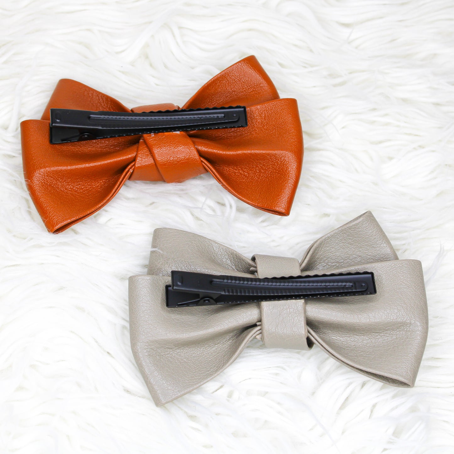 Pleather Bow