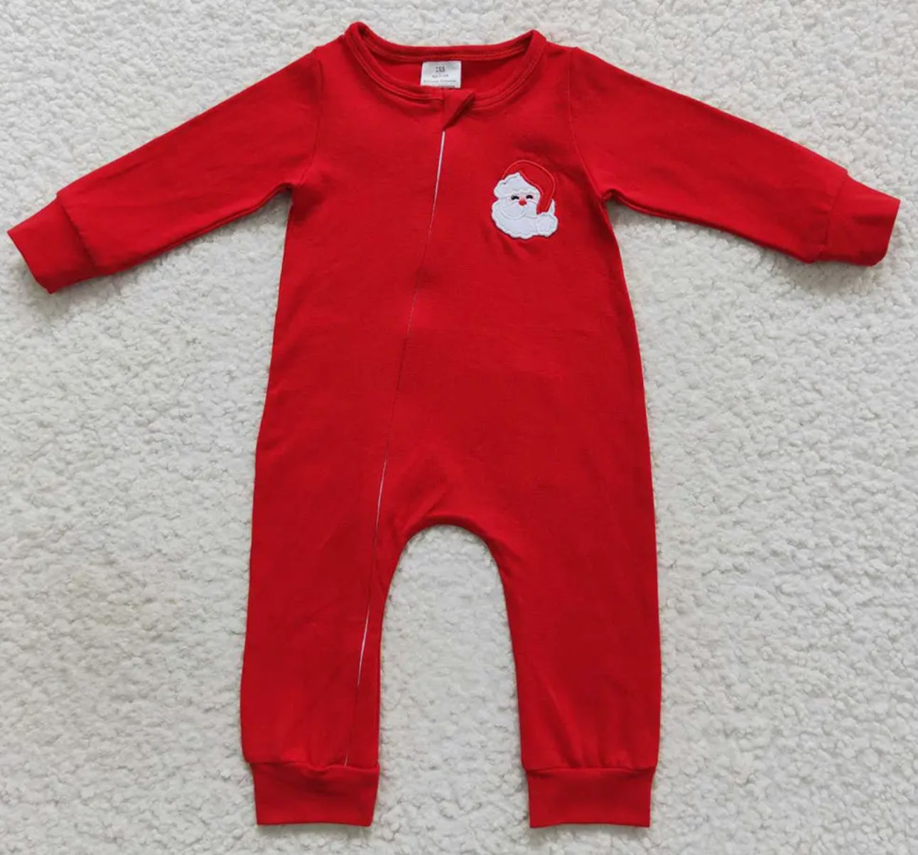 Mr Claus PJ Romper