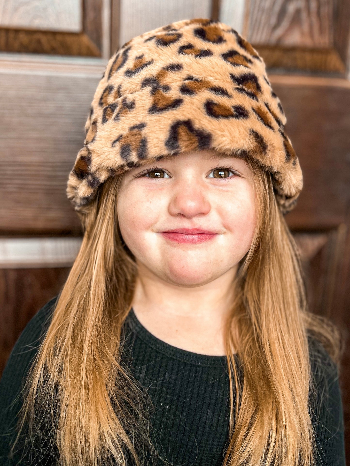 Kids Bucket Fur Hat