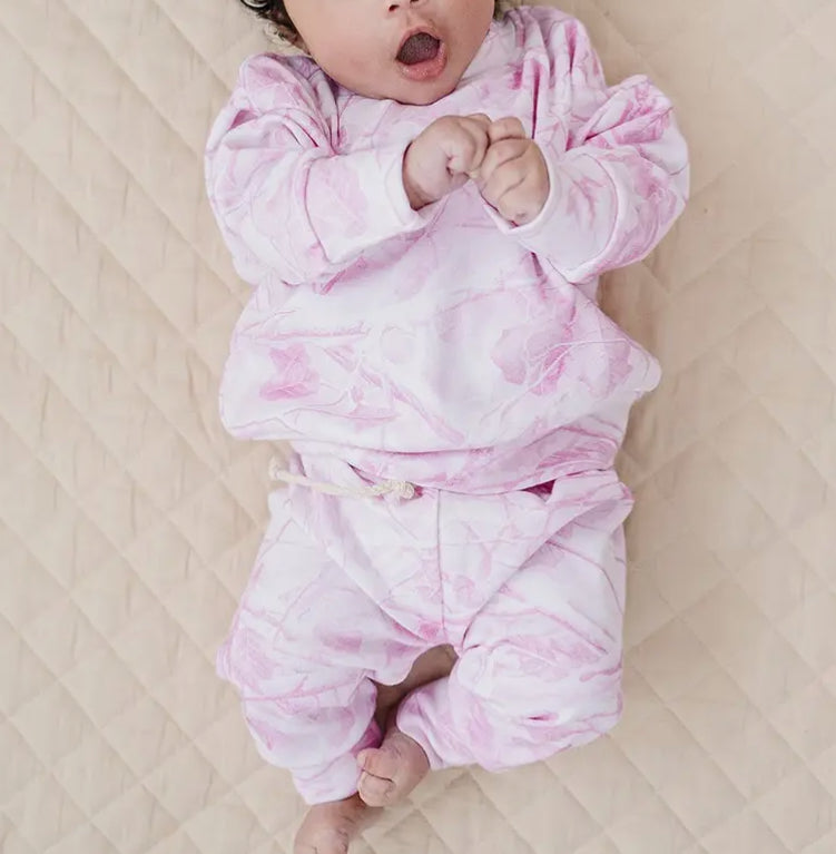 Pink Camo Jogger SET