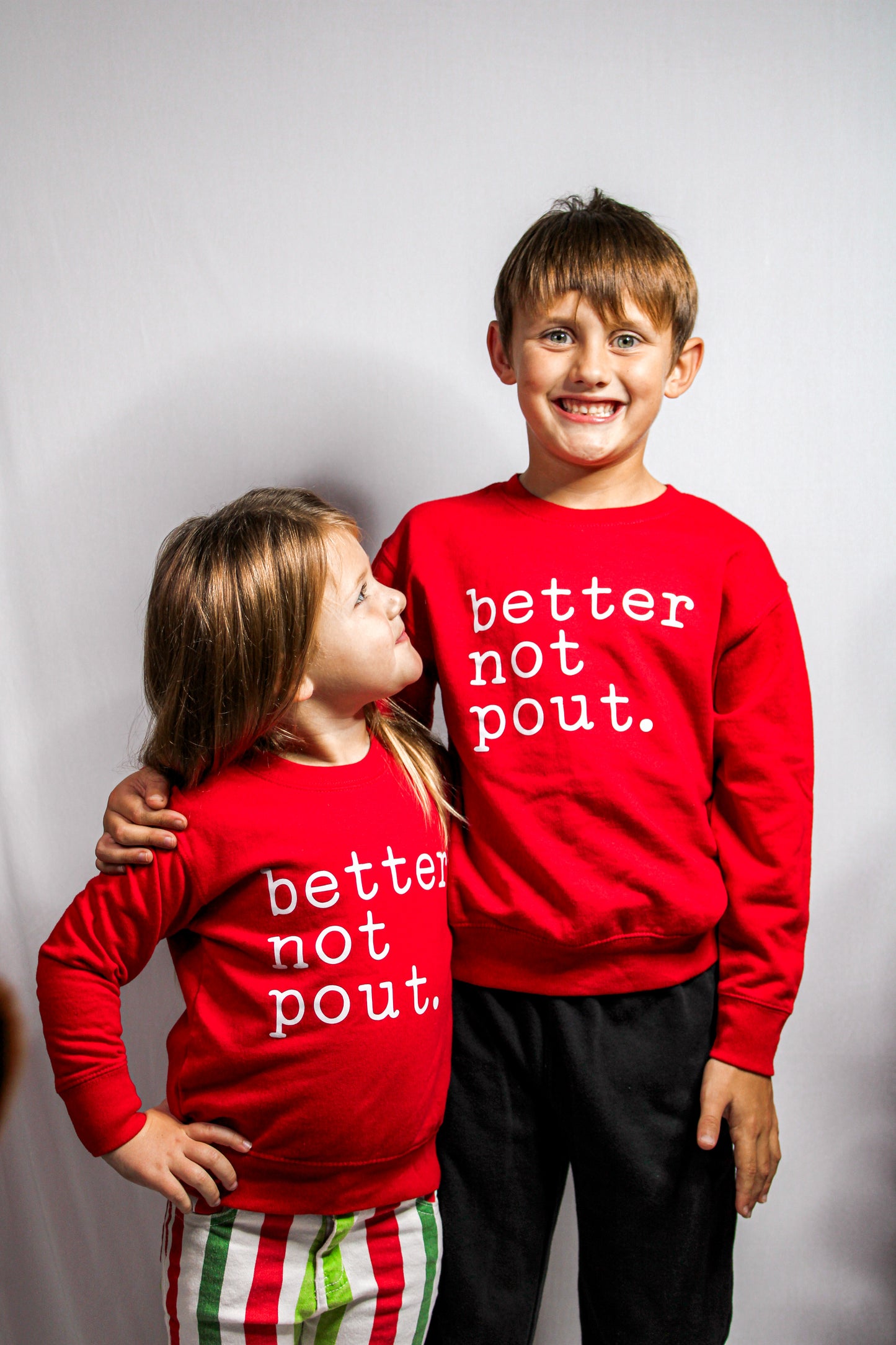 Better Not Pout Sweatshirt - KIDS