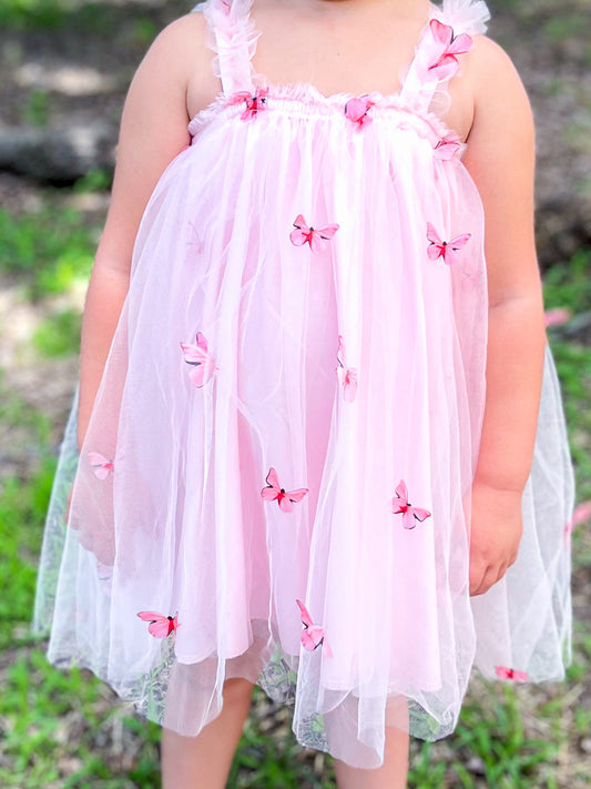 Holly Butterfly Tulle Dress