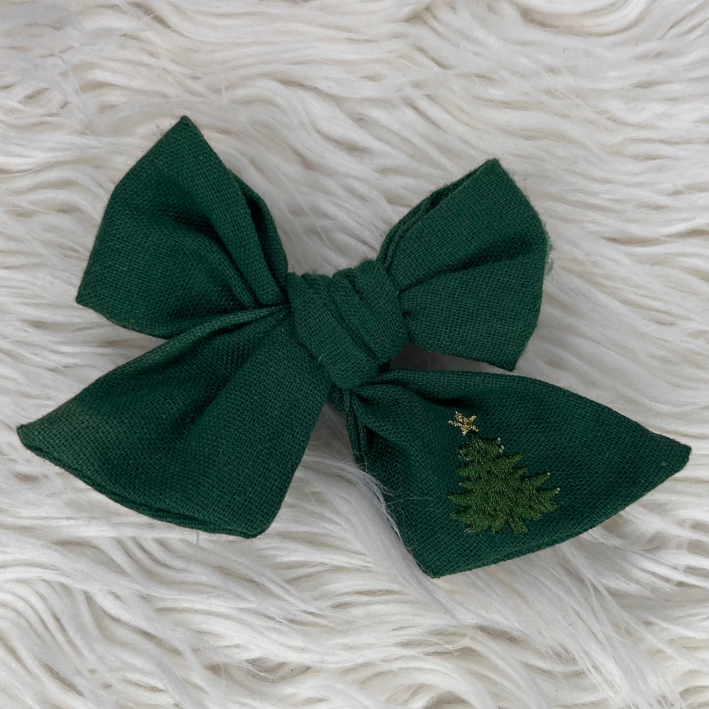 Green tree Sailor Bow - Small