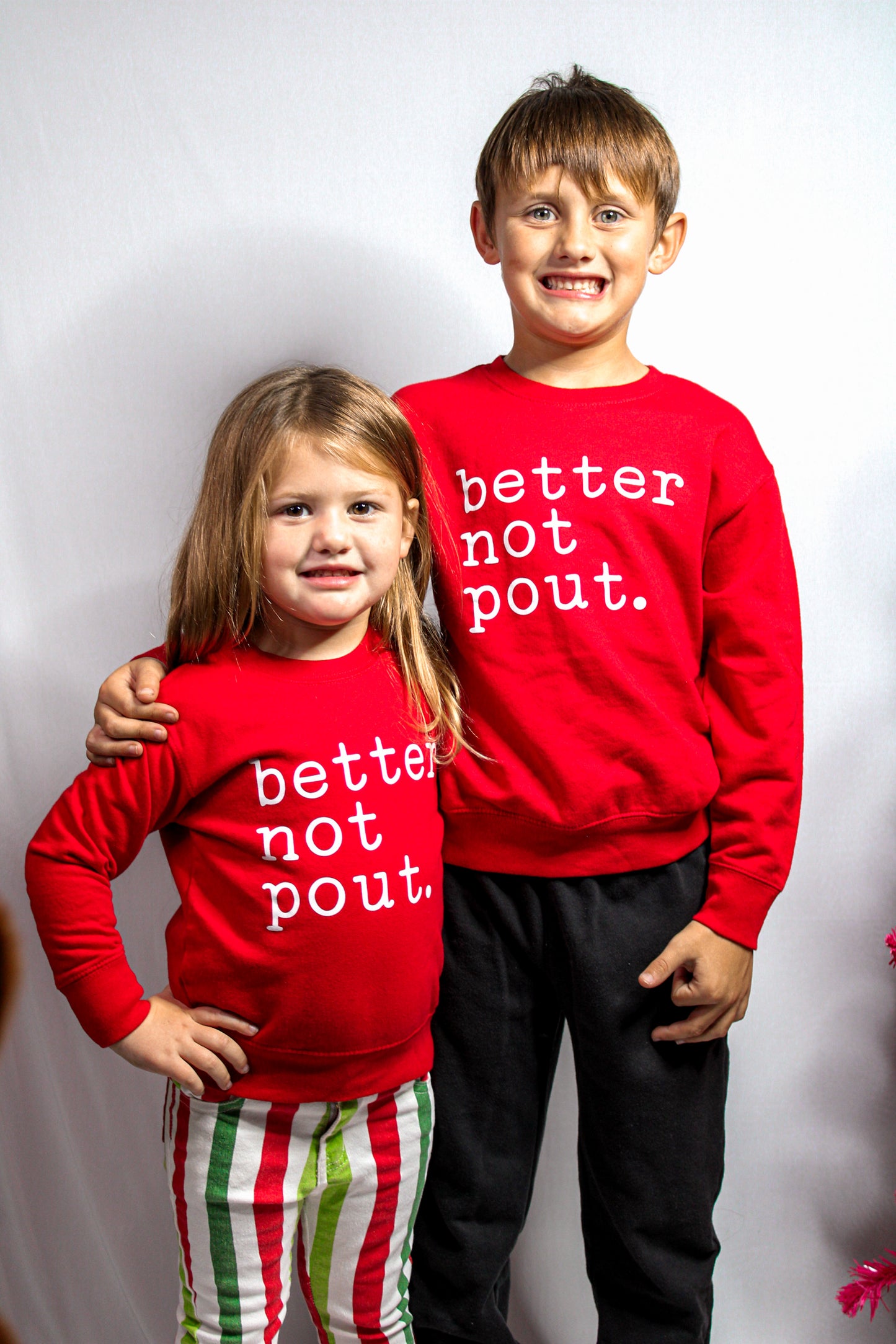 Better Not Pout Sweatshirt - KIDS