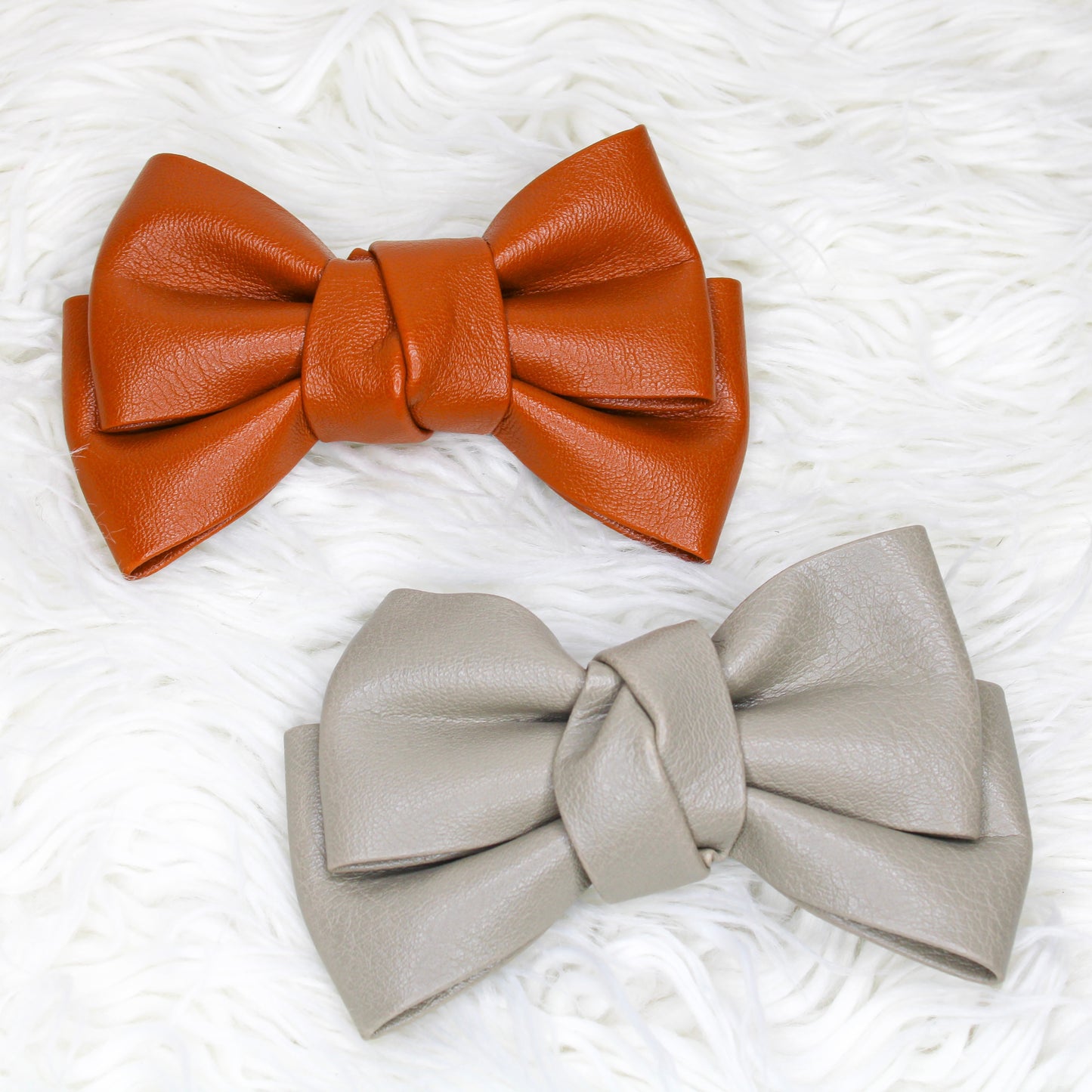 Pleather Bow