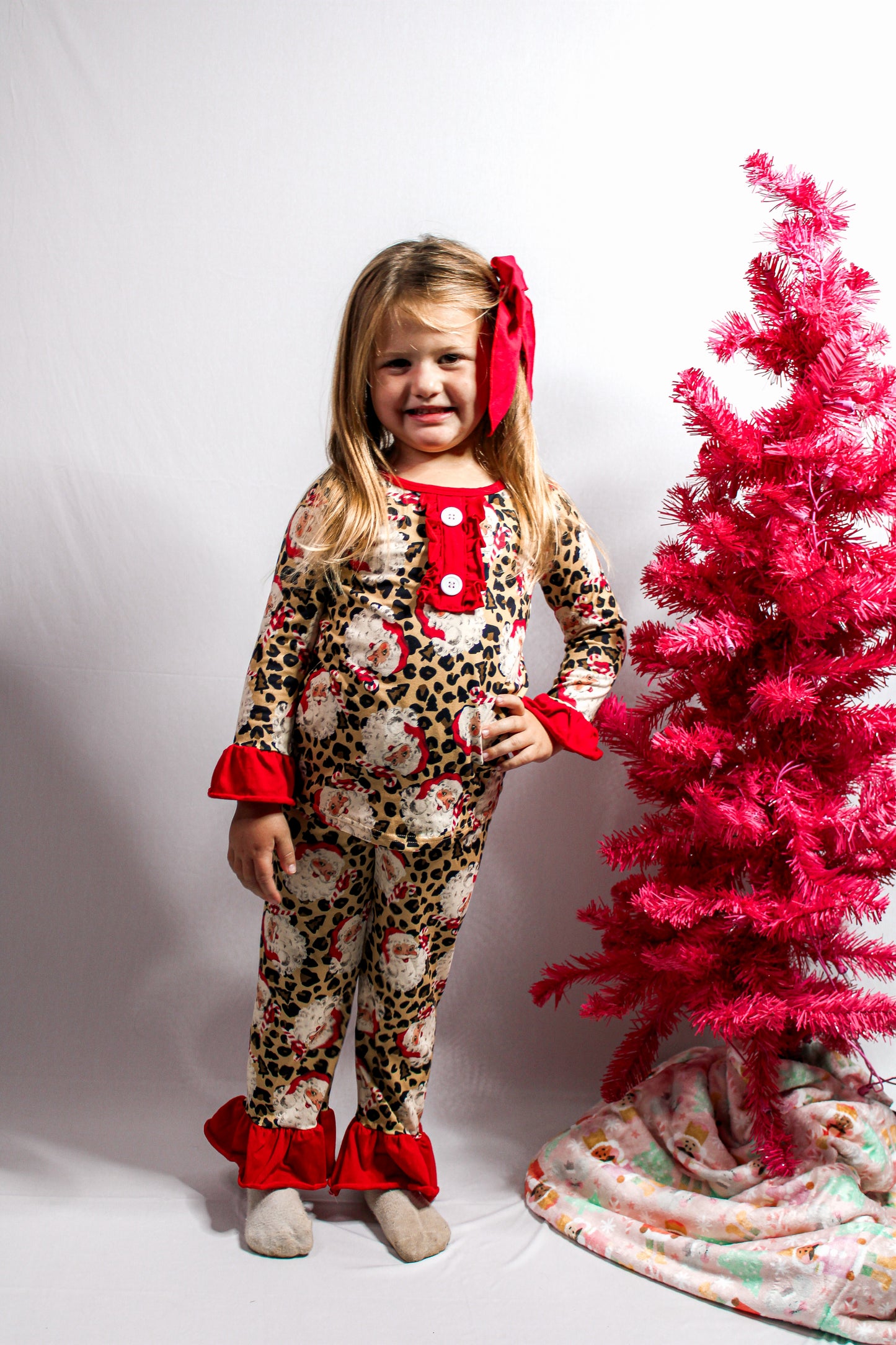 Santa Baby Top/Pants Set