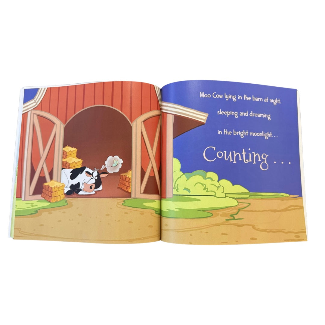 Moo Cow Counts Book