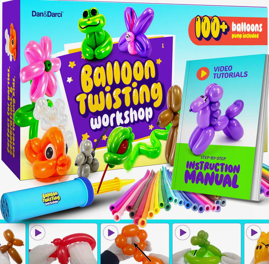 Balloon Animal Twisting Kit