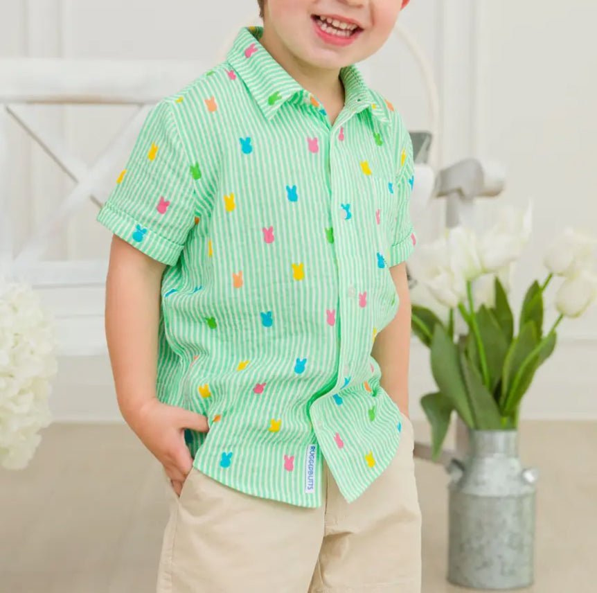 Bunny Button Down Top