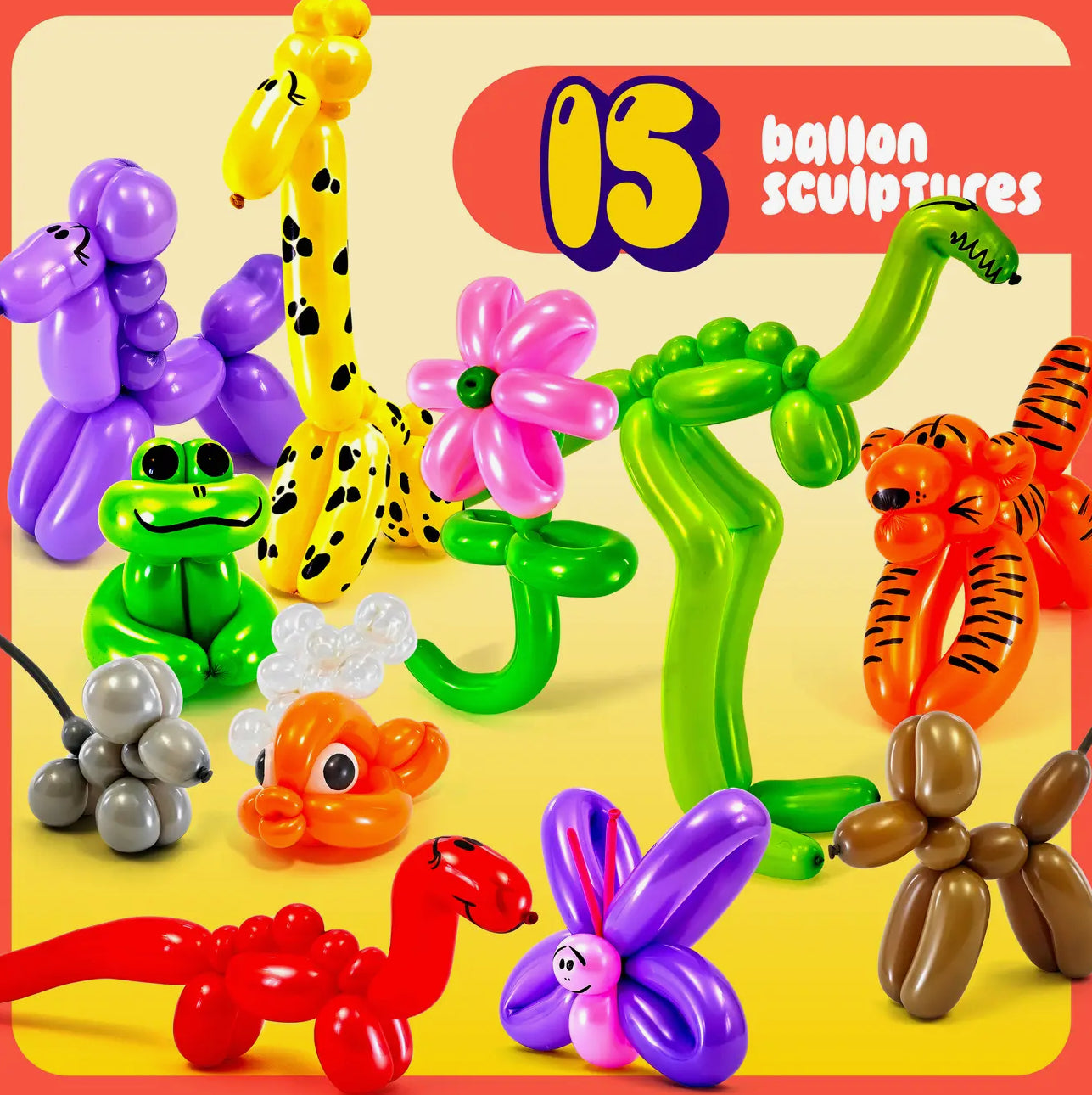 Balloon Animal Twisting Kit