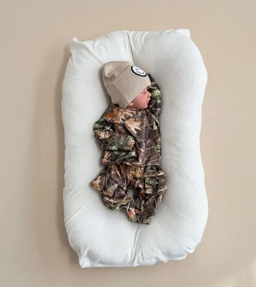 Brown Camo Cargo SET