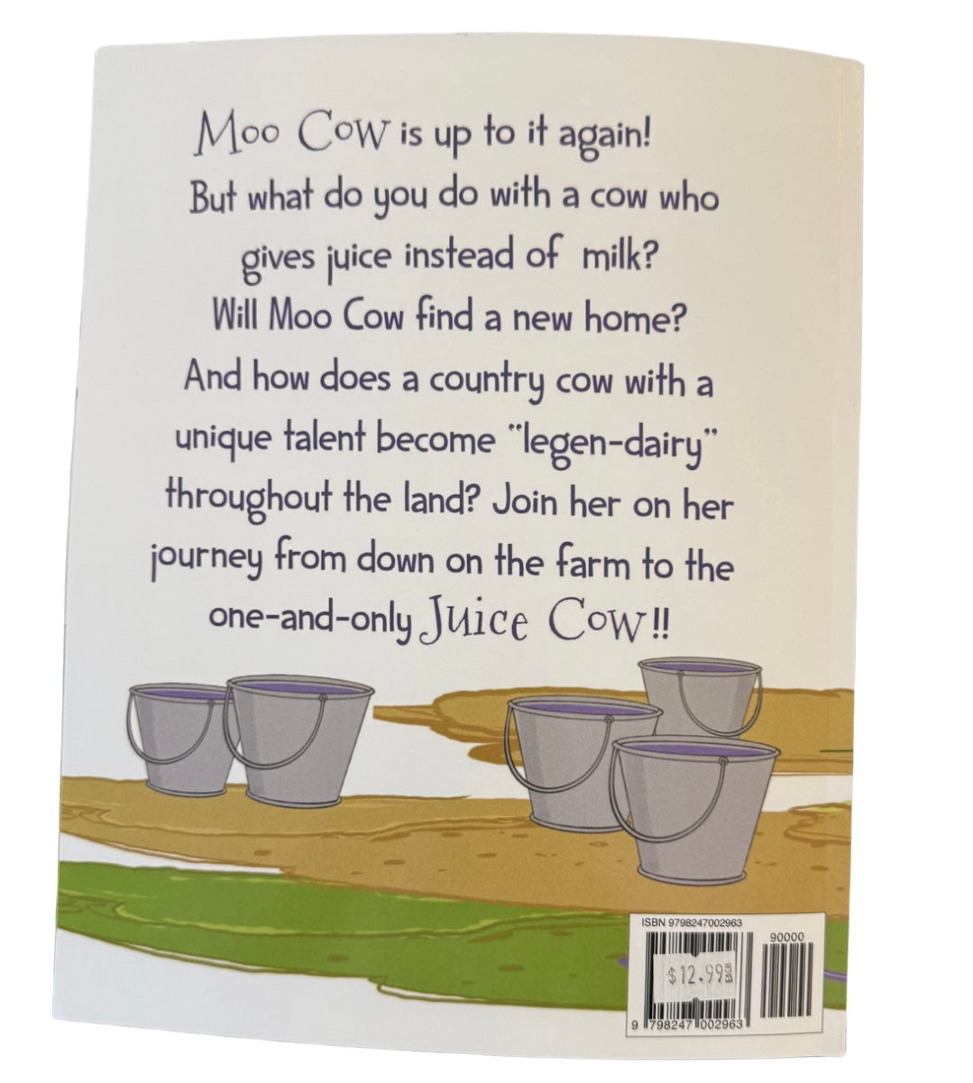 Moo Cow the Juice Cow Book