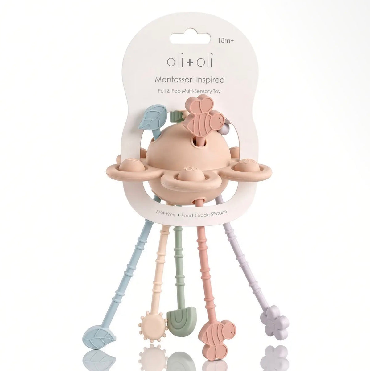 Multi-Sensory Pull & Pop Toy